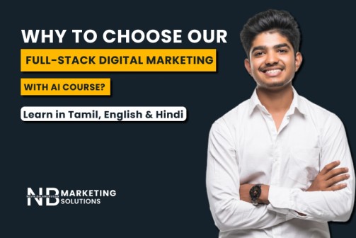 full stack digital marketing course in tamil
digital marketing in tamil
digital marketing course in tamil
best digital marketing course
best digital marketing course in tamil
man explaining about full stack digital markeitng course in tamil
why to choose NB marketing solutions course with AI in tamil