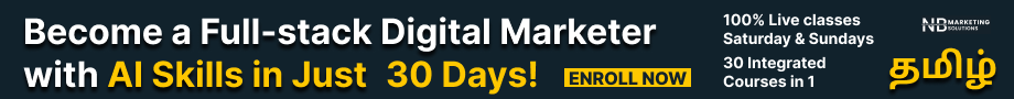 Best digital marketing course in Tamil
