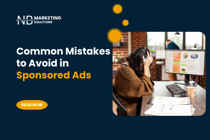 Sponsored ads common mistakes