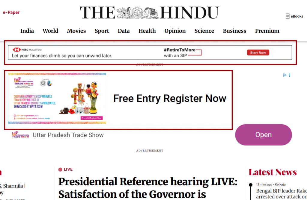 display ads