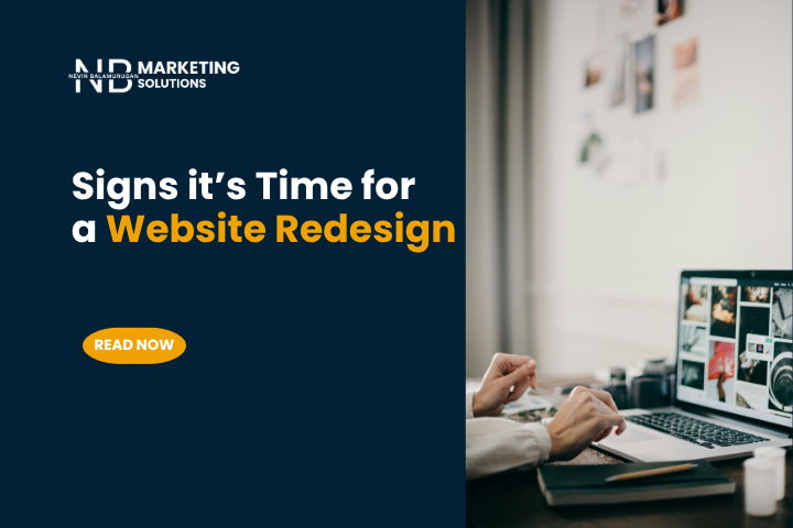 signs it's time for a website redesign